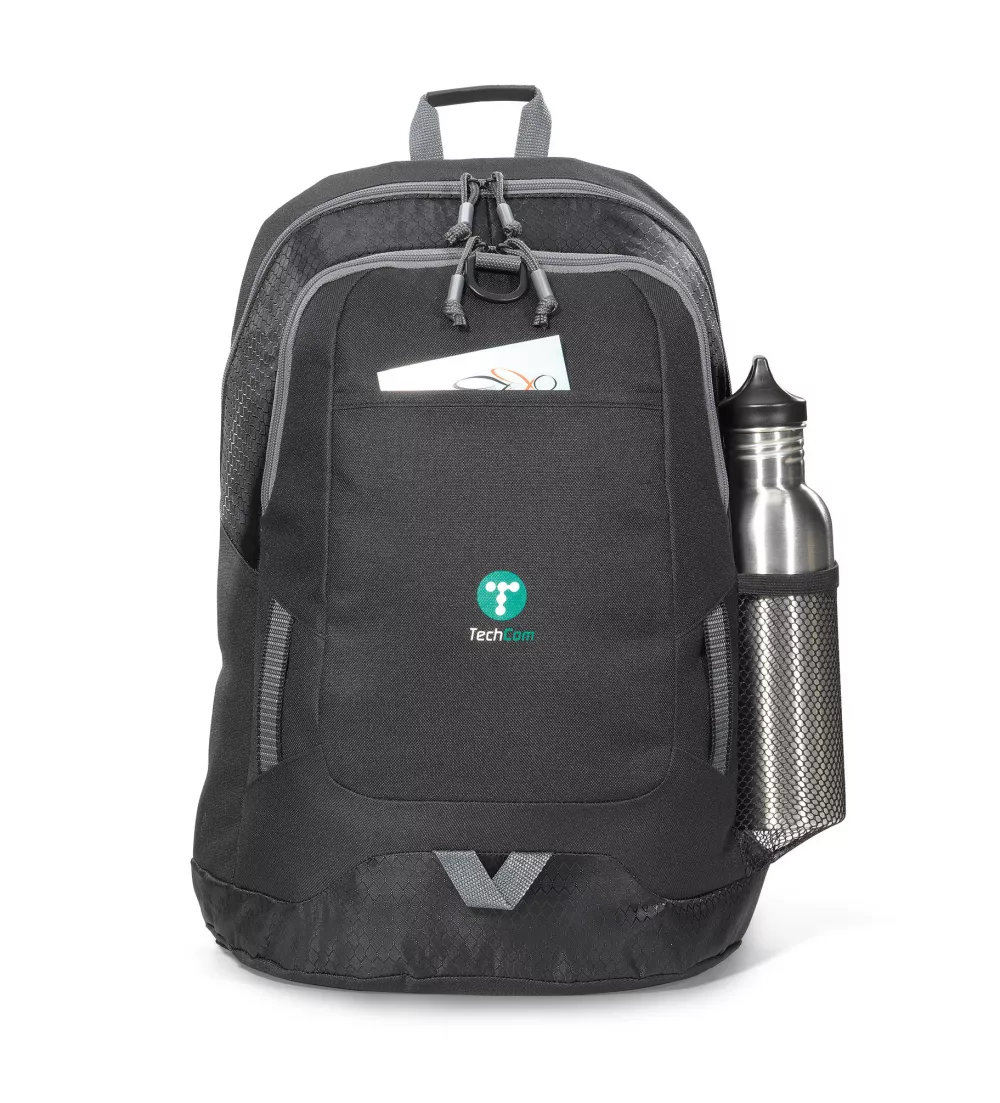 Maverick Laptop Backpack - Black