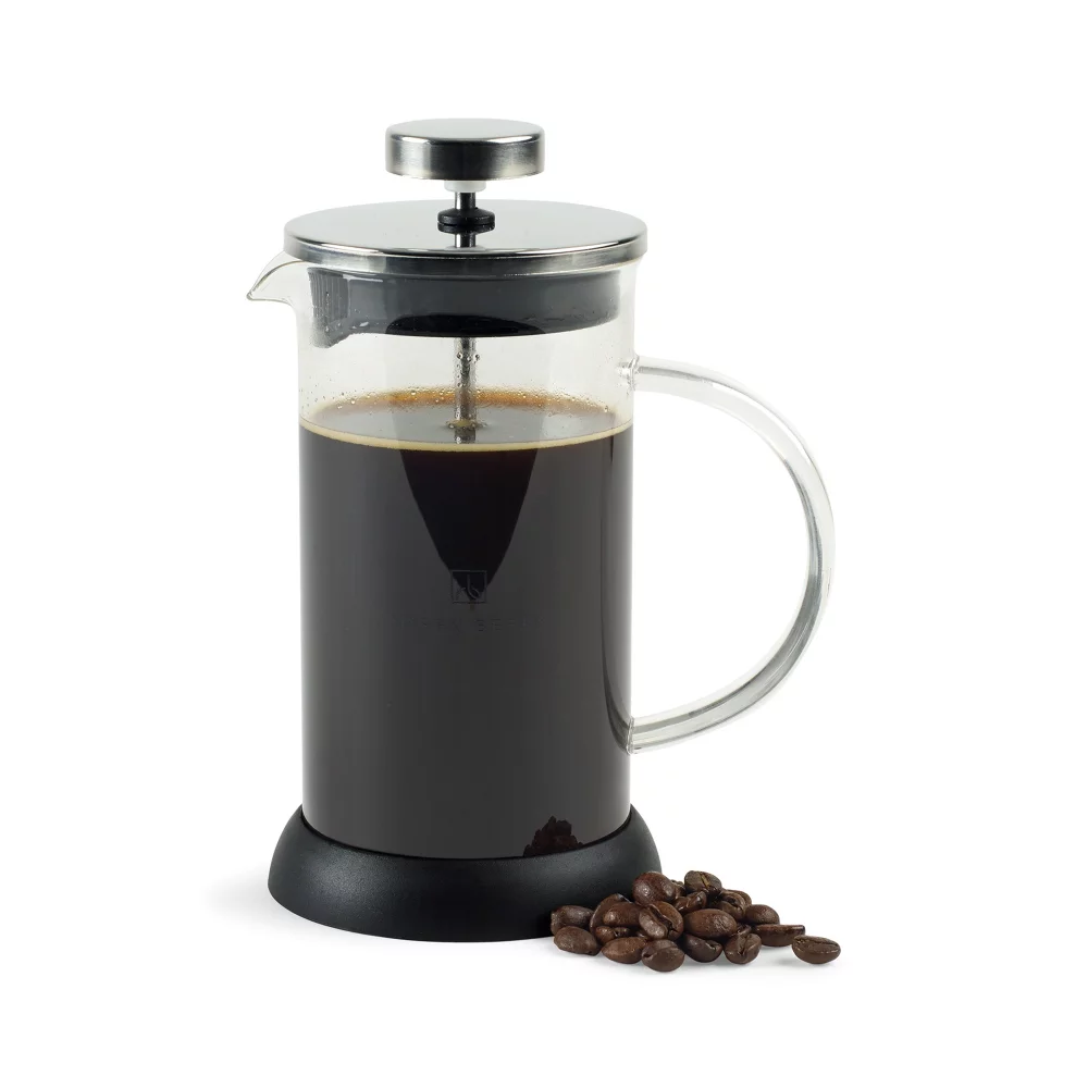 Barista Glass Coffee Press - 12 Oz. - Black