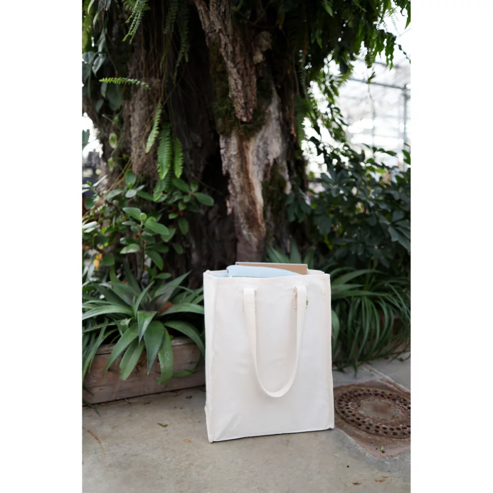 AWARE™ Recycled Cotton Market Tote Bag - Natural