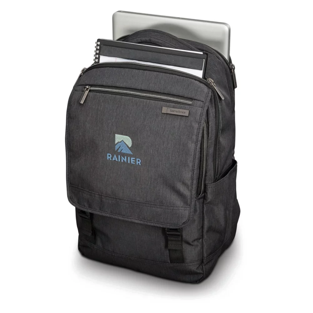 Samsonite Modern Utility Paracycle Laptop Backpack - Charcoal Heather-Charcoal