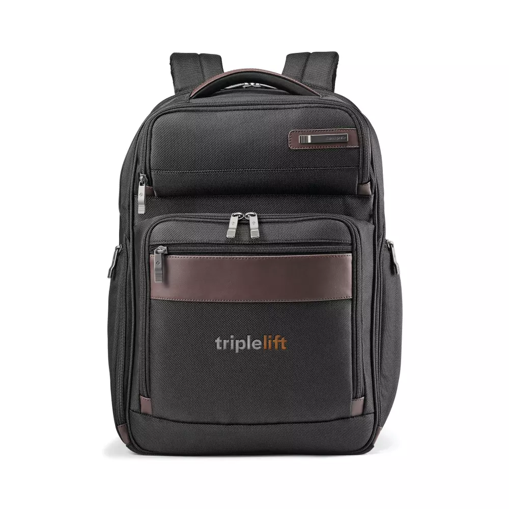 Samsonite Kombi Large Backpack - Black-Brown