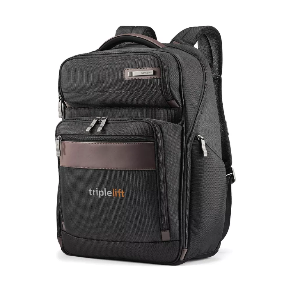 Samsonite Kombi Large Backpack - Black-Brown