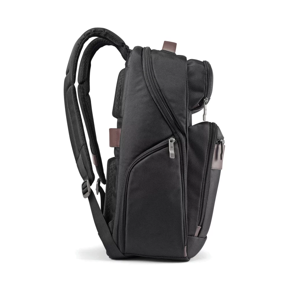 Samsonite Kombi Large Backpack - Black-Brown