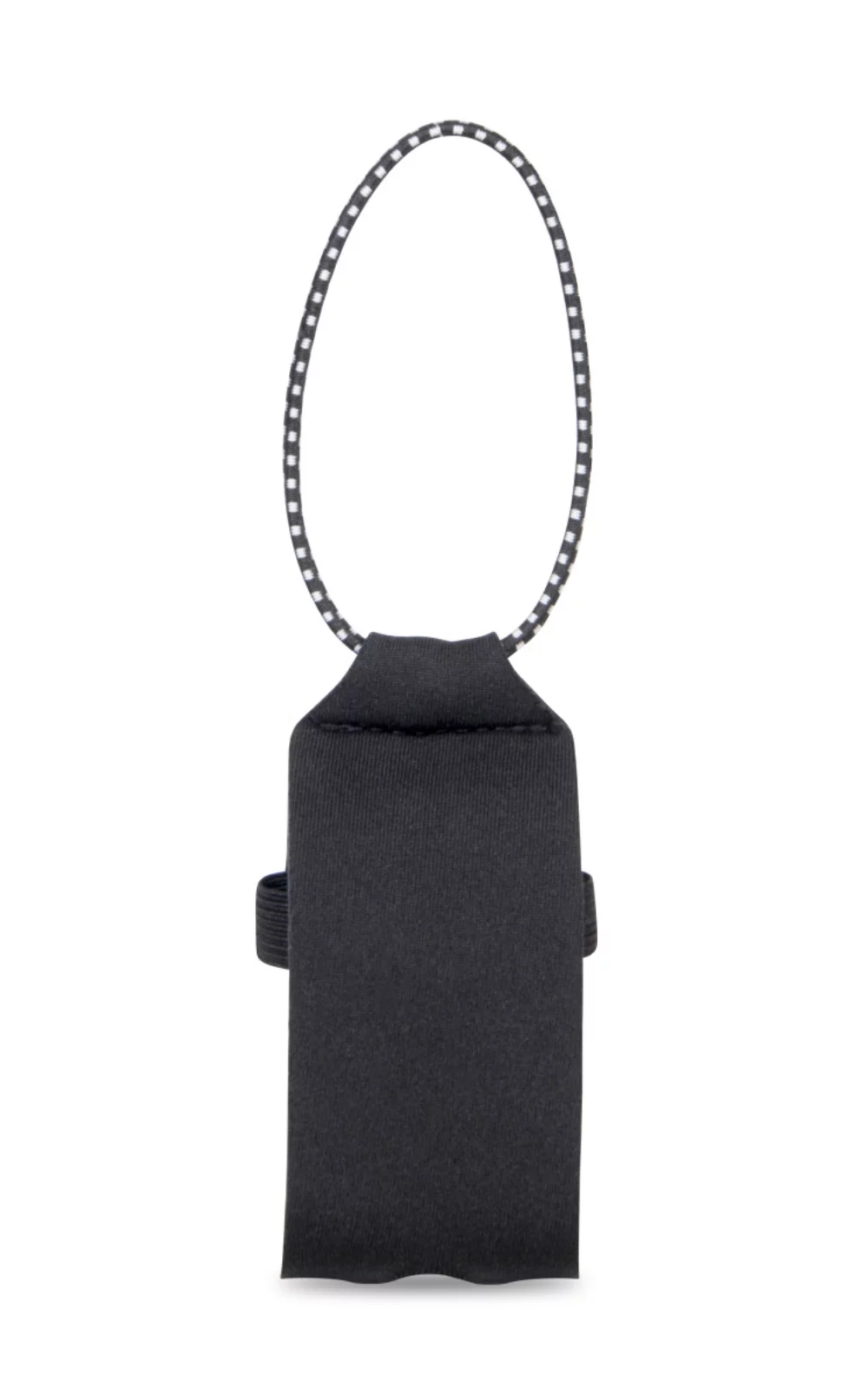 Porte-flacon de désinfectant pour les mains en néoprène - Noir