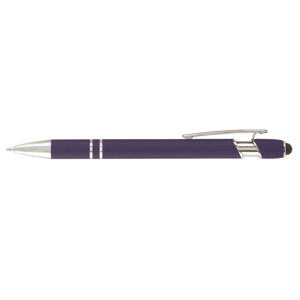 Ellipse Softy avec stylet - ColorJet - Stylo métallique en couleur plein.