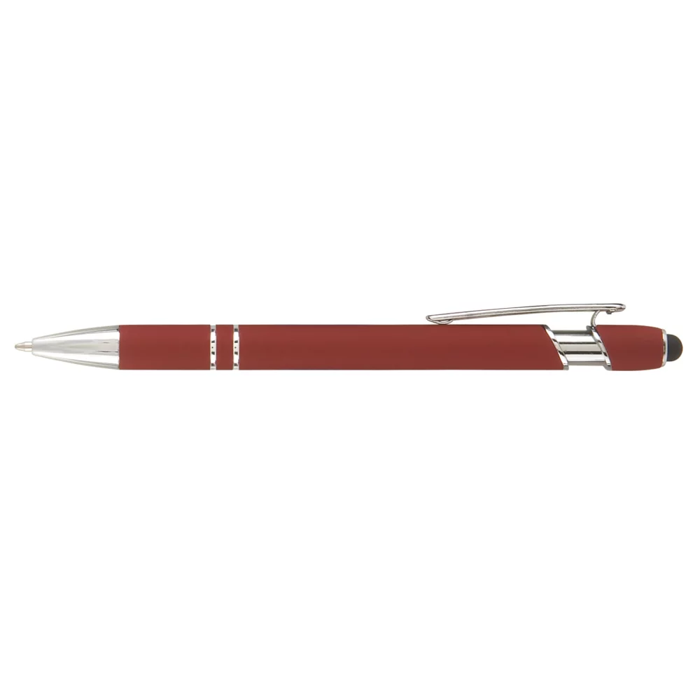 Ellipse Softy avec stylet - ColorJet - Stylo métallique en couleur plein.