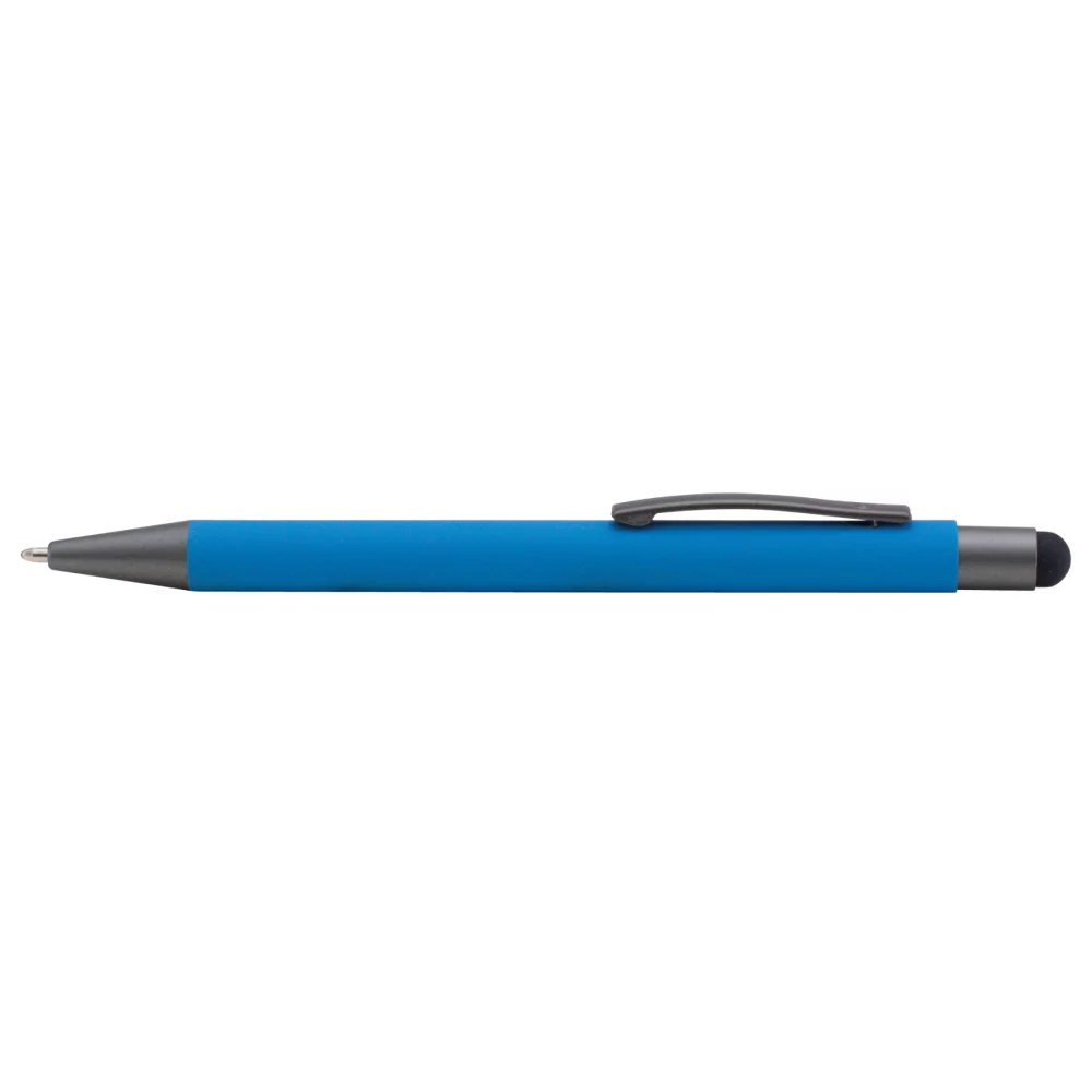 Bowie Softy avec stylet - ColorJet - Stylo métallique en couleur plein.