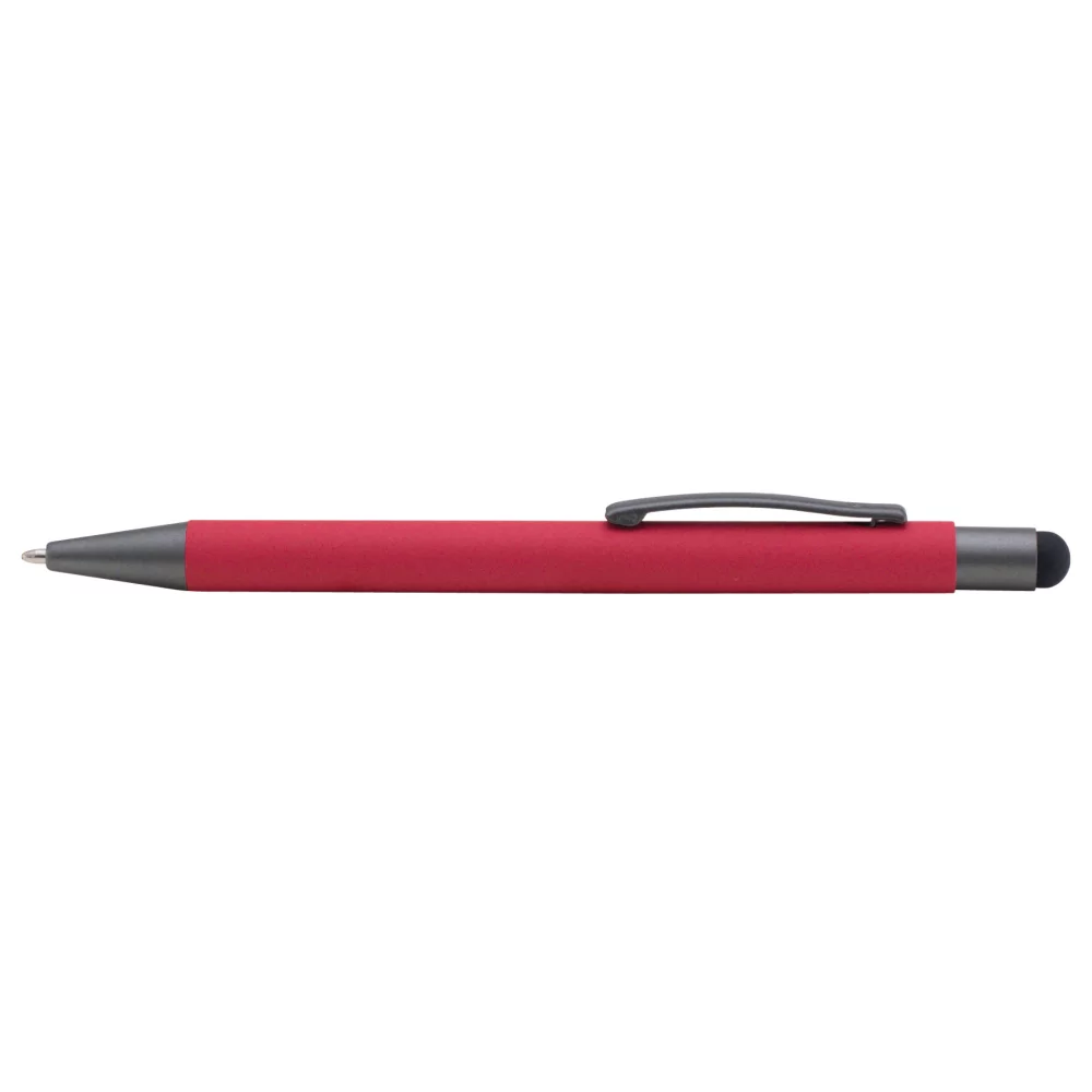 Bowie Softy avec stylet - ColorJet - Stylo métallique en couleur plein.