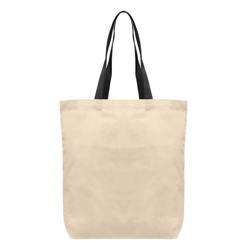 Tonga - 5 oz Natural Cotton Tote w/ Color Straps