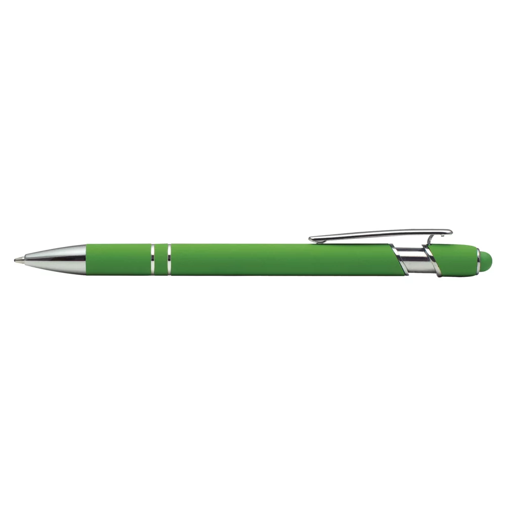 Ellipse Softy Brights avec stylet - Gravure laser - Stylo en métal
