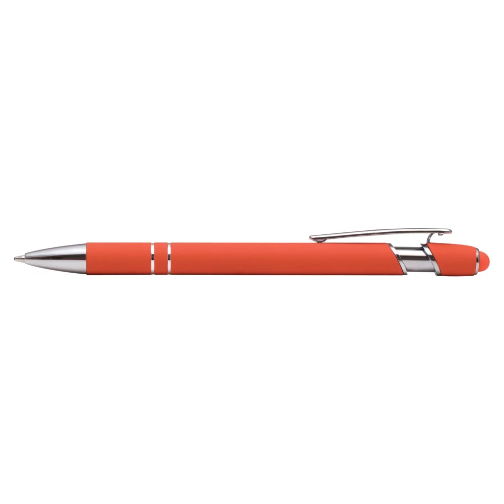 Ellipse Softy Brights w/Stylus - Laser Engraved - Metal Pen