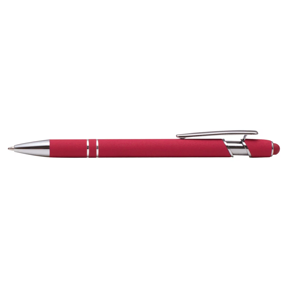 Ellipse Softy Brights avec stylet - Gravure laser - Stylo en métal