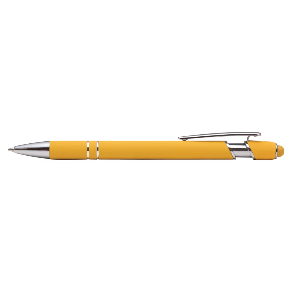 Ellipse Softy Brights avec stylet - Gravure laser - Stylo en métal