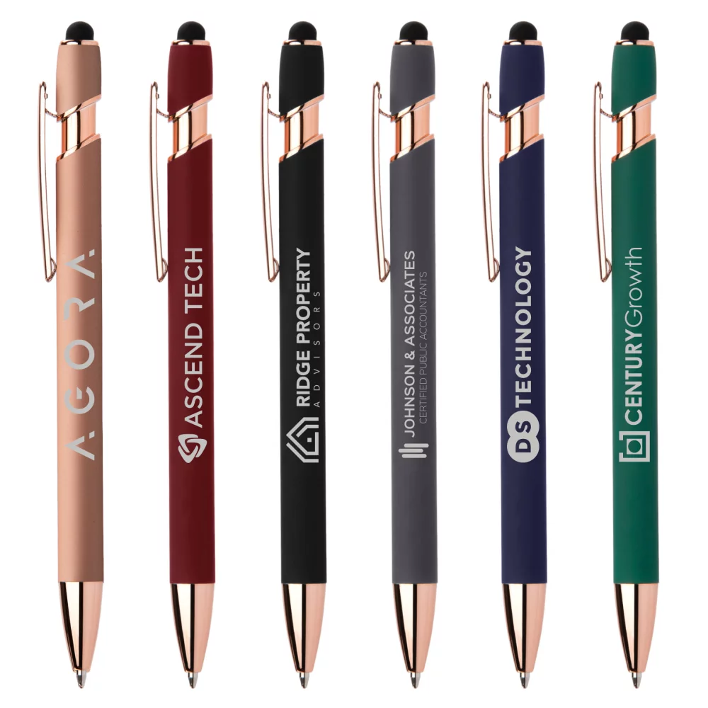 Ellipse Softy Rose Gold Classique avec Stylet - Laser Argenté