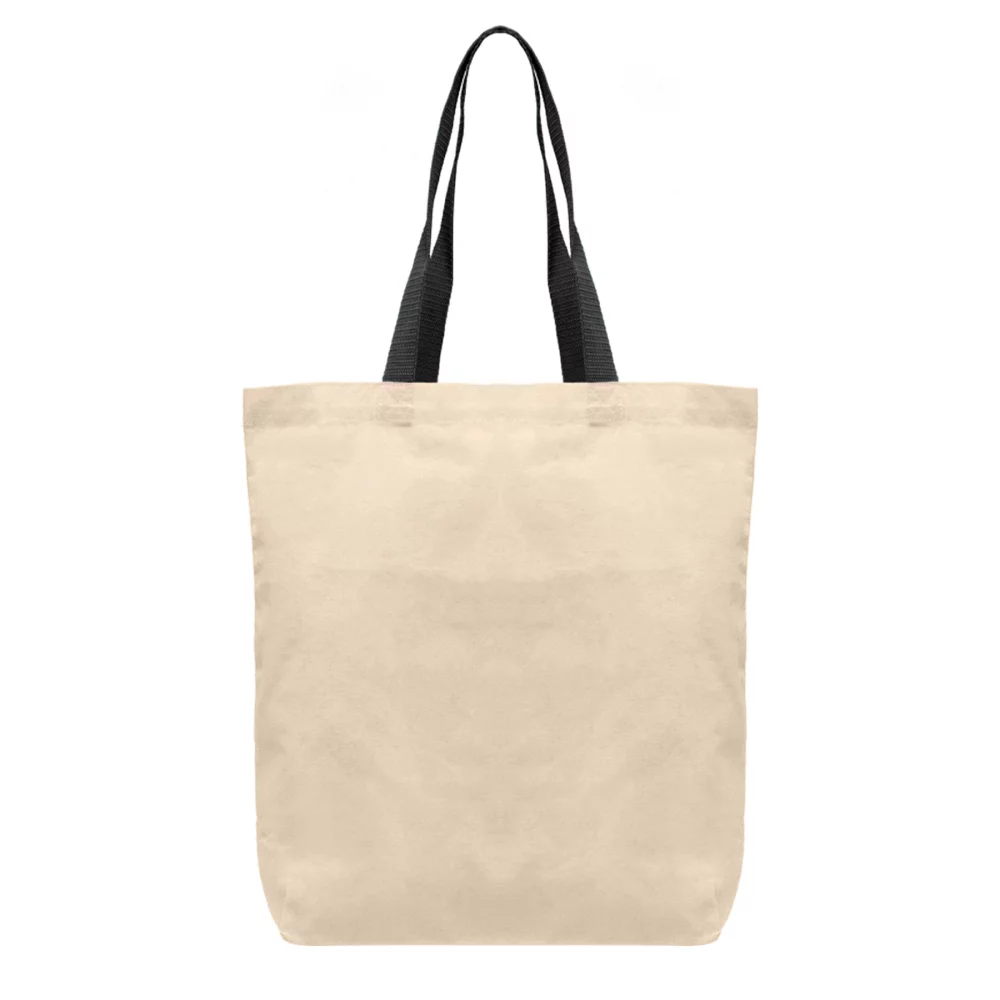 Tonga - 5 oz Natural Cotton Tote w/ Color Straps - ColorJet