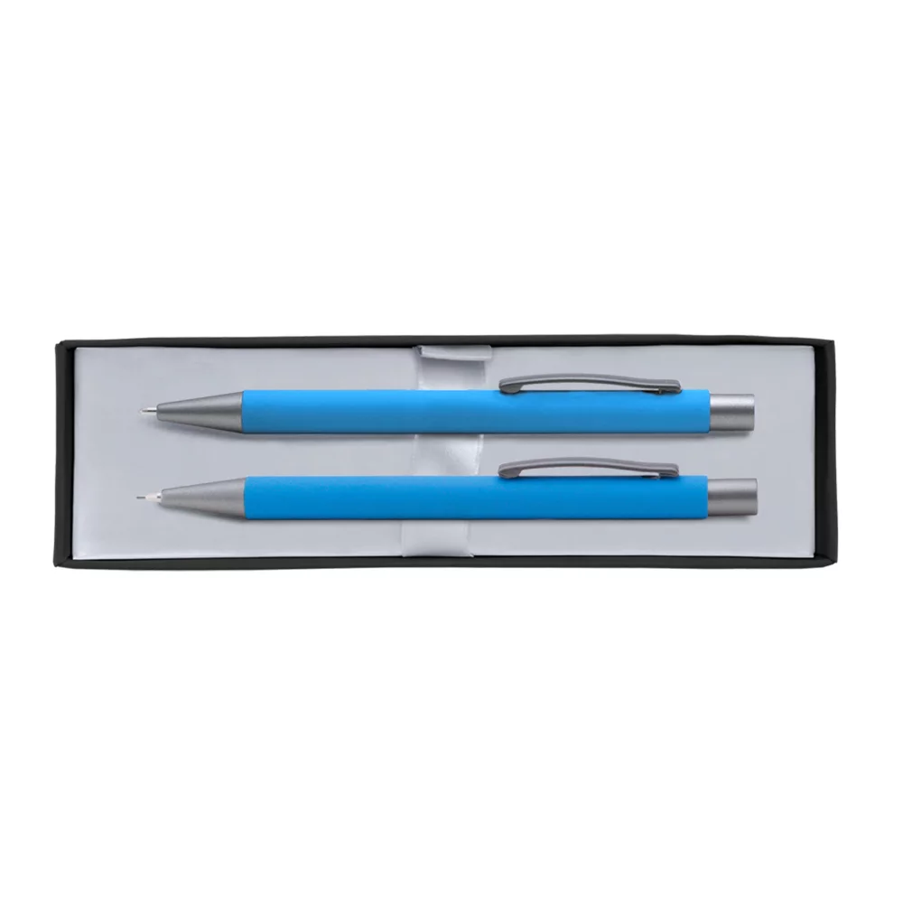 Ensemble cadeau stylo et crayon Bowie - Laser