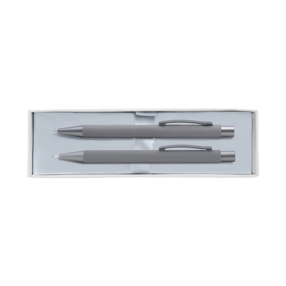 Ensemble cadeau stylo et crayon Bowie - ColorJet sur le stylo, le crayon et la boîte