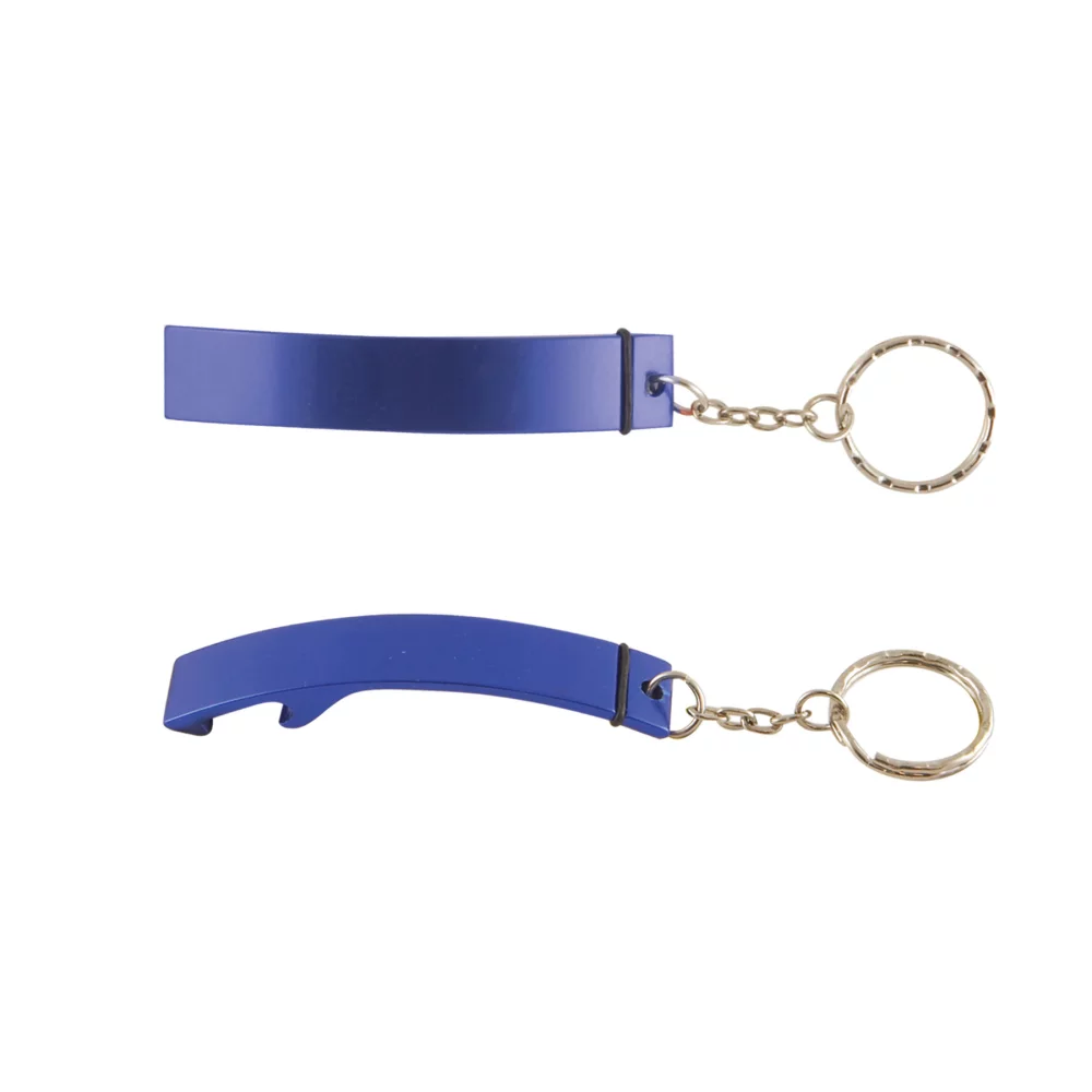 Pop-it - Laser Engraved Aluminum Bottle Opener w/ Keychain