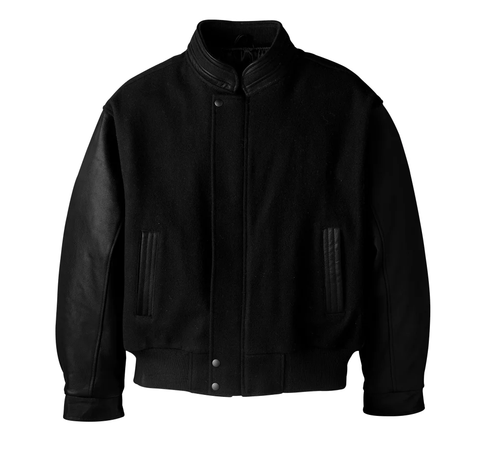 Graduate Men's Melton & Leather Insulated Jacket