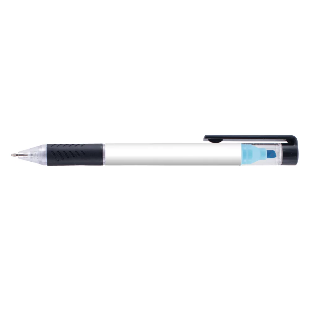 Combo stylo et surligneur Duplex (Impression numérique en couleur)