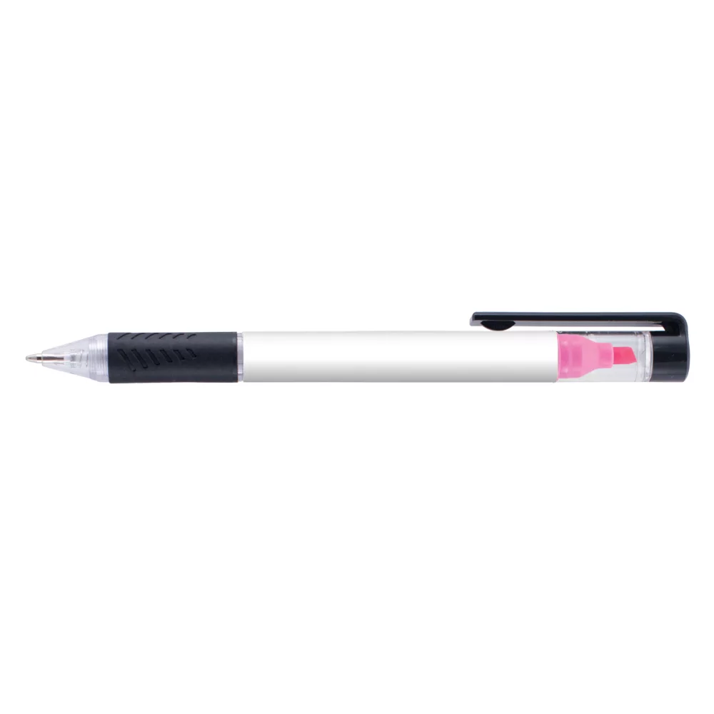 Combo stylo et surligneur Duplex (Impression numérique en couleur)