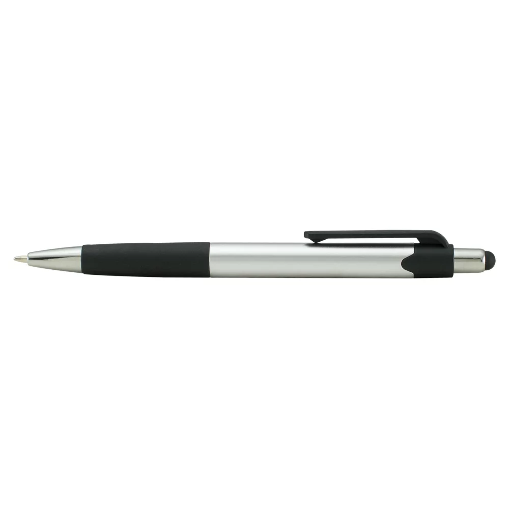 Stylo à stylet métallique lisse