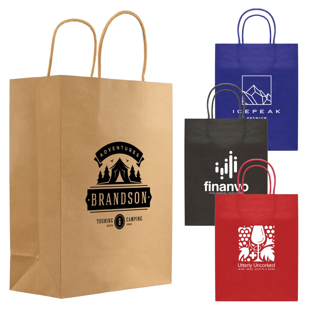 Kraft Paper Bag - 9.4"w x 12.12"h