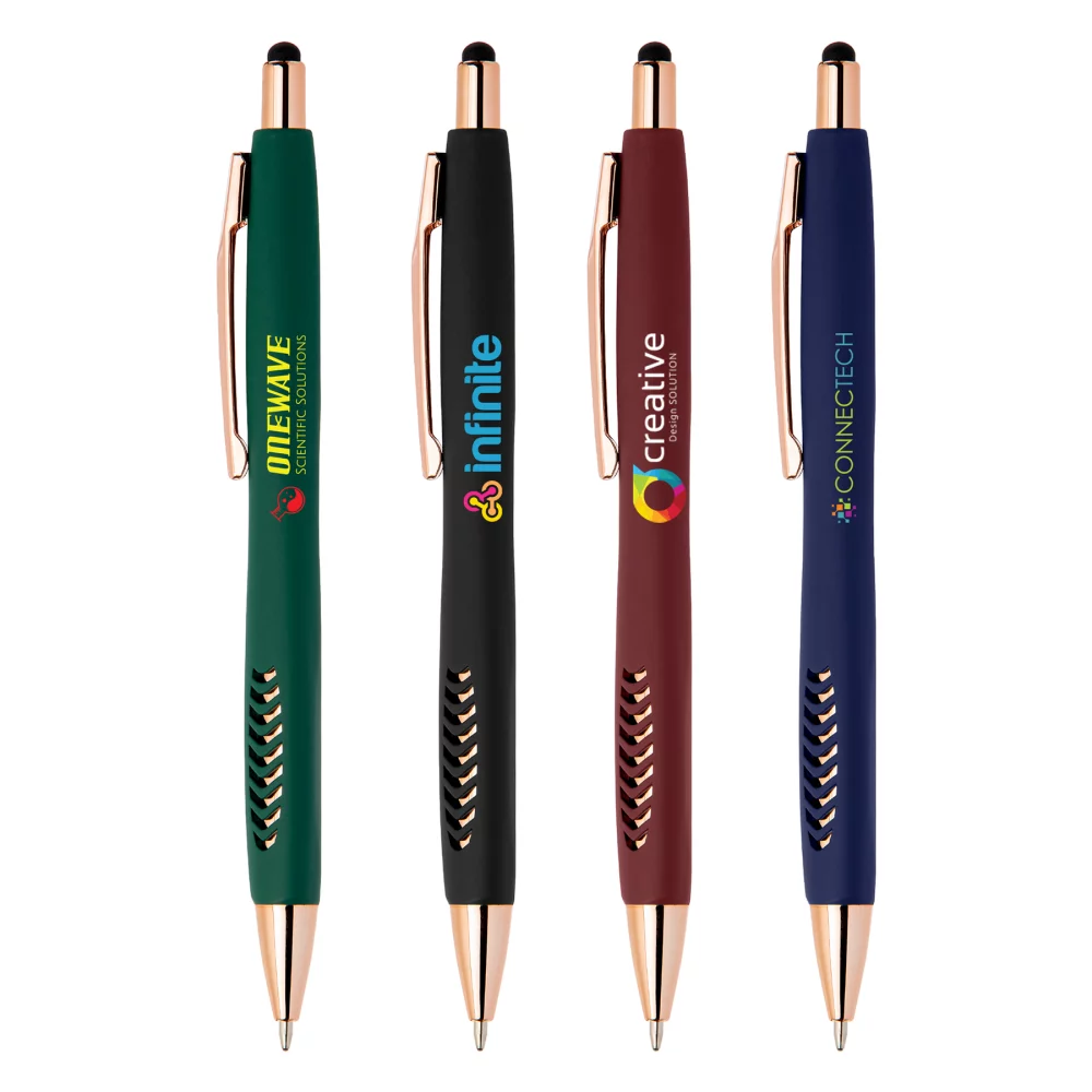 Stylo Avalon Softy Rose Gold avec stylet - ColorJet