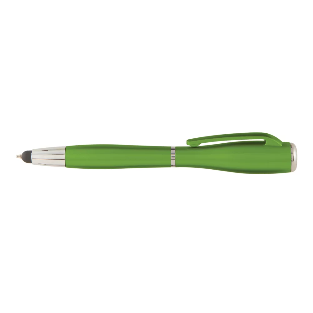 Stylet Nova Touch (métallique) avec lampe de poche LED.