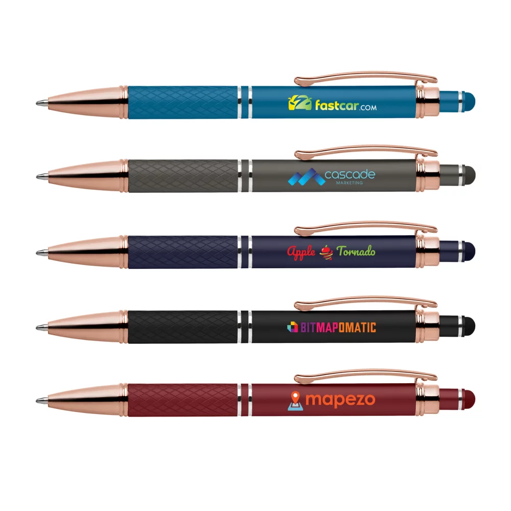 Stylo classique Phoenix Softy Rose Gold avec stylet - ColorJet