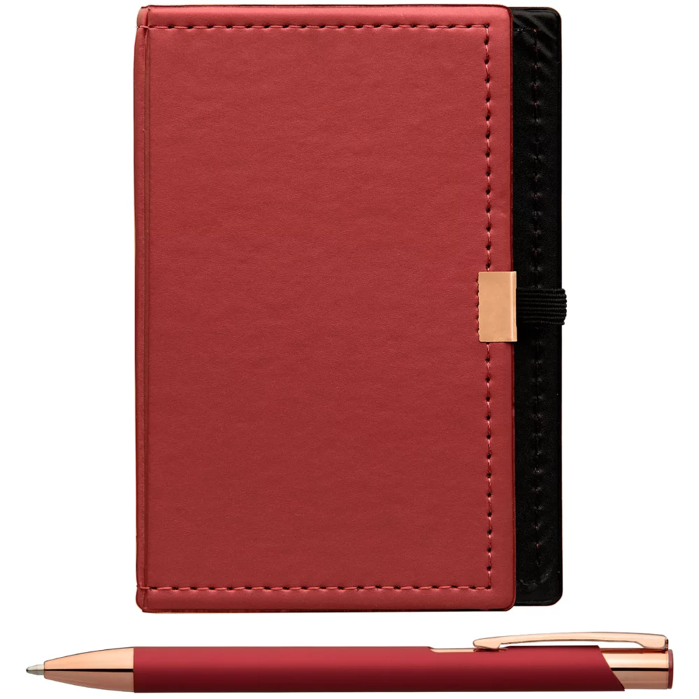 Note Caddy & Crosby Rose Gold Pen Gift Set - ColorJet