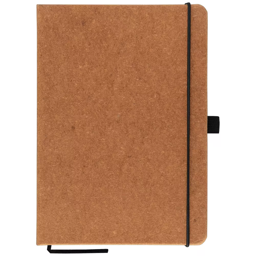 Carnet en cuir PU recyclé Carson 5,8" x 8,3" - ColorJet