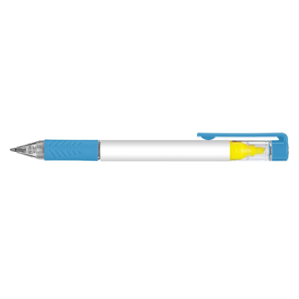 Surligneur et stylo Duplex Brights (Impression numérique en couleur intégrale)
