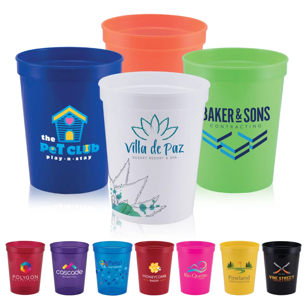 Touchdown - ColorJet - Gobelet de stade 16 oz en couleur pleine