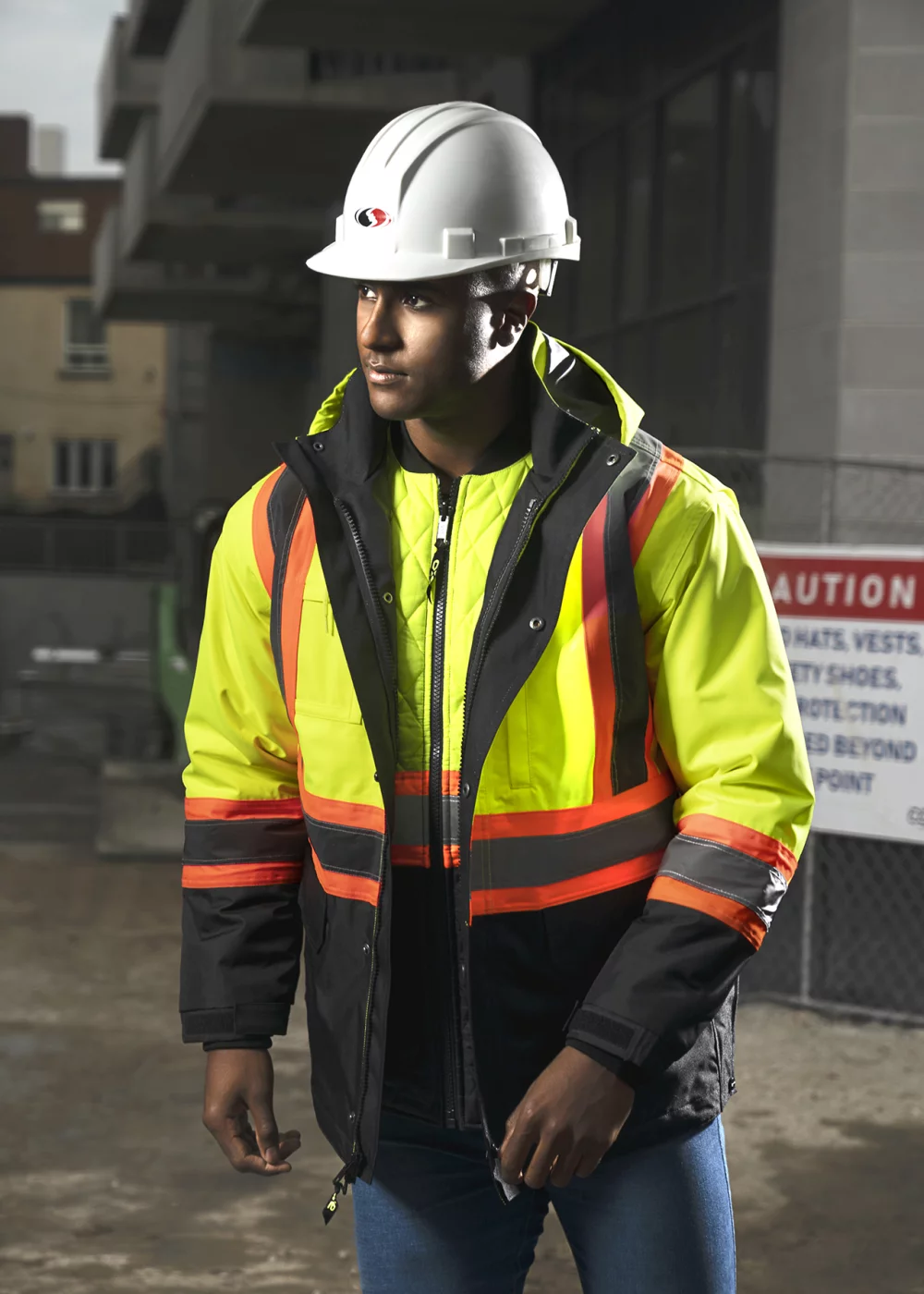 Kenworth 5 in 1 Hi-Vis Coat
