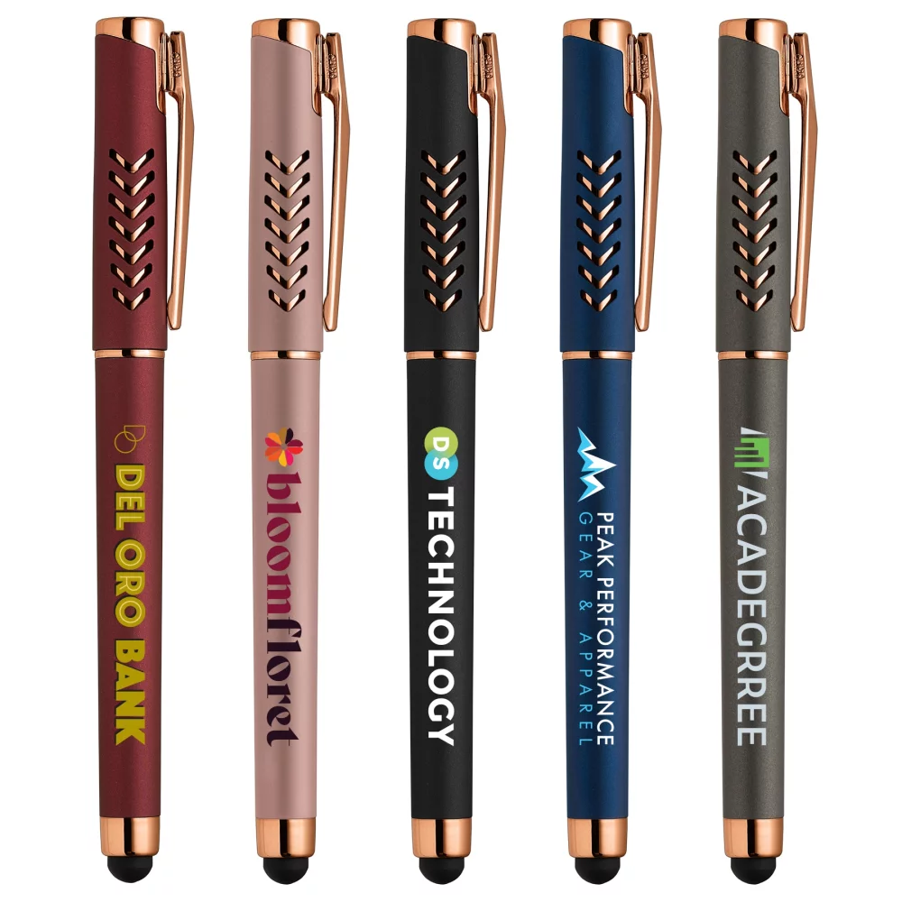 Stylo-gel Hollywood Rose Gold avec stylet - ColorJet