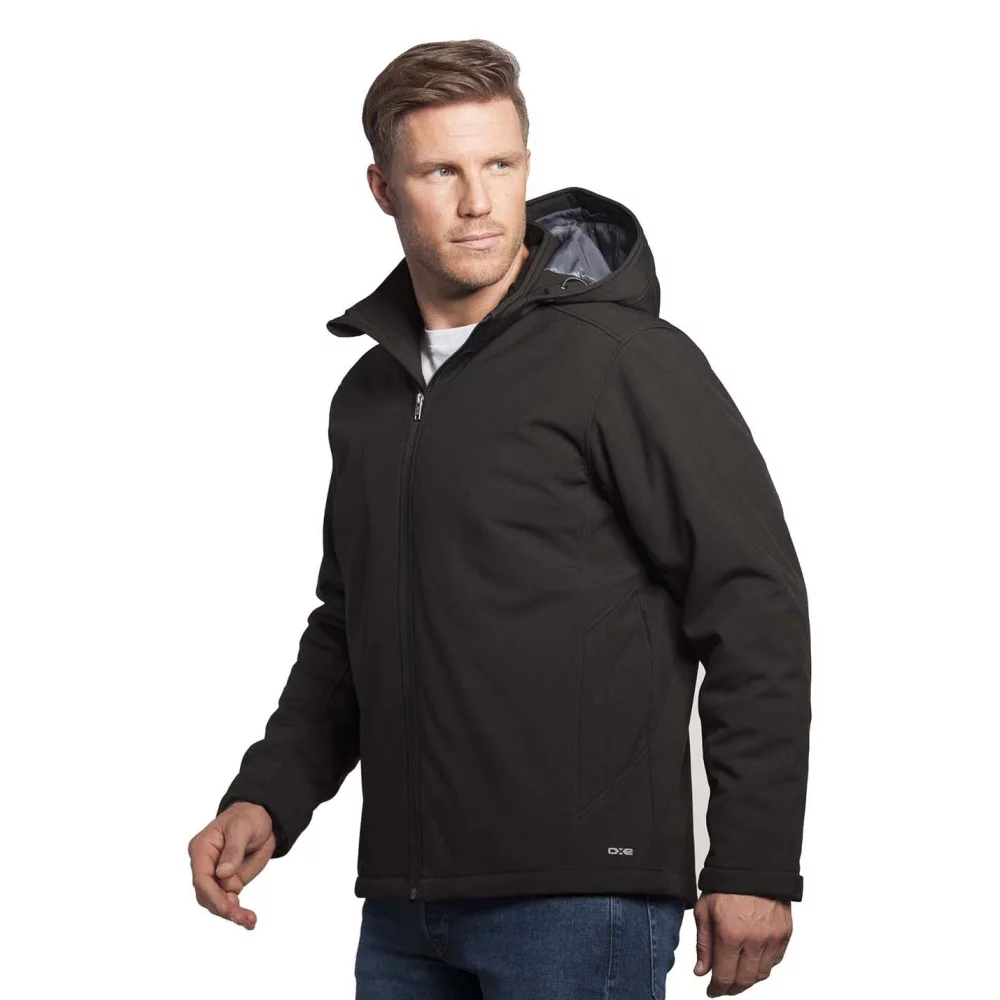 Hurricane Men's Insulated Softshell Jacket w/ Detachable Hood