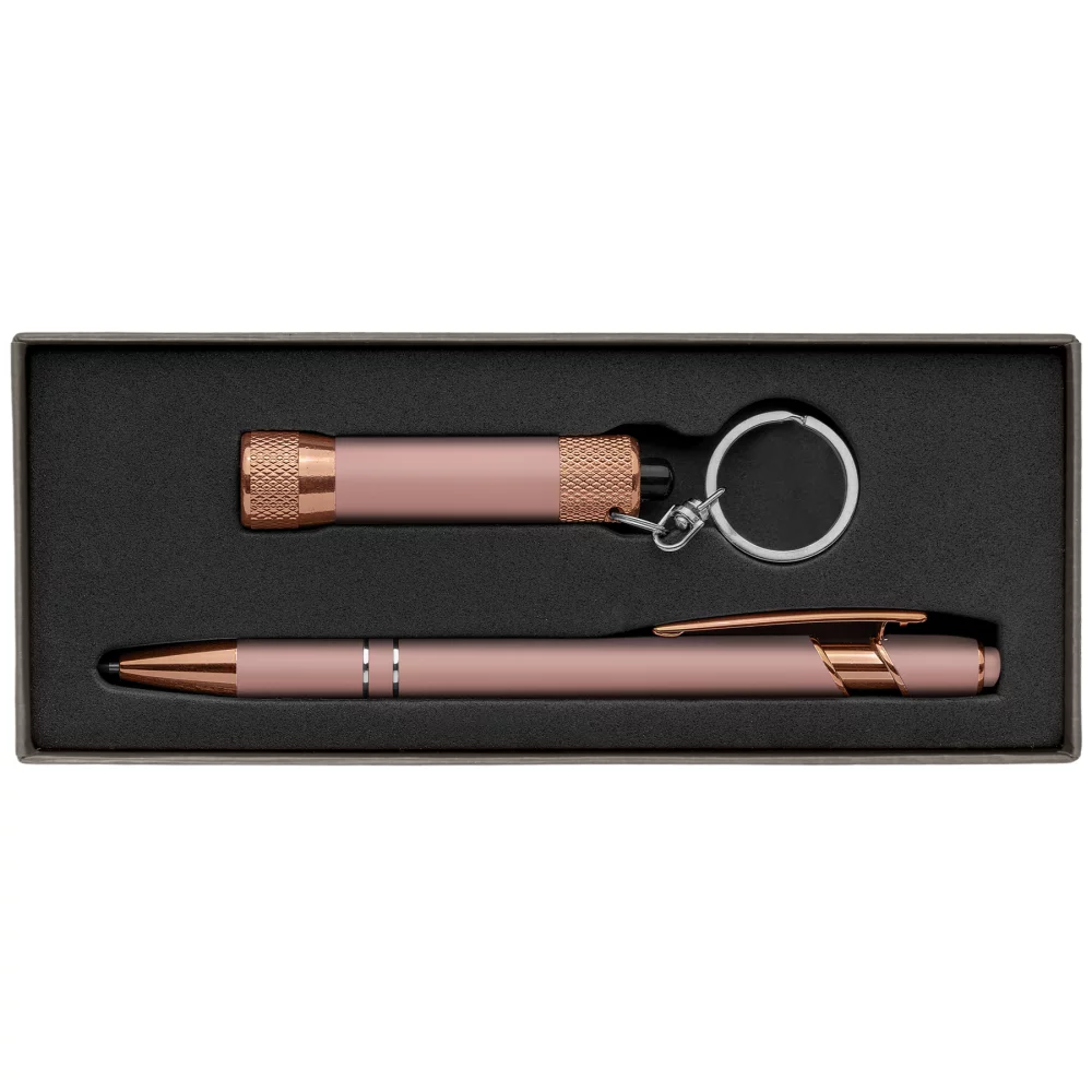 Ellipse & Chroma Softy Rose Gold Metallic Gift Set
