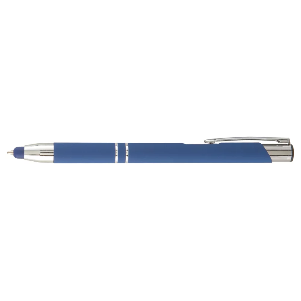 Stylo en métal Tres-Chic Softy+ avec stylet - ColorJet - couleur pleine