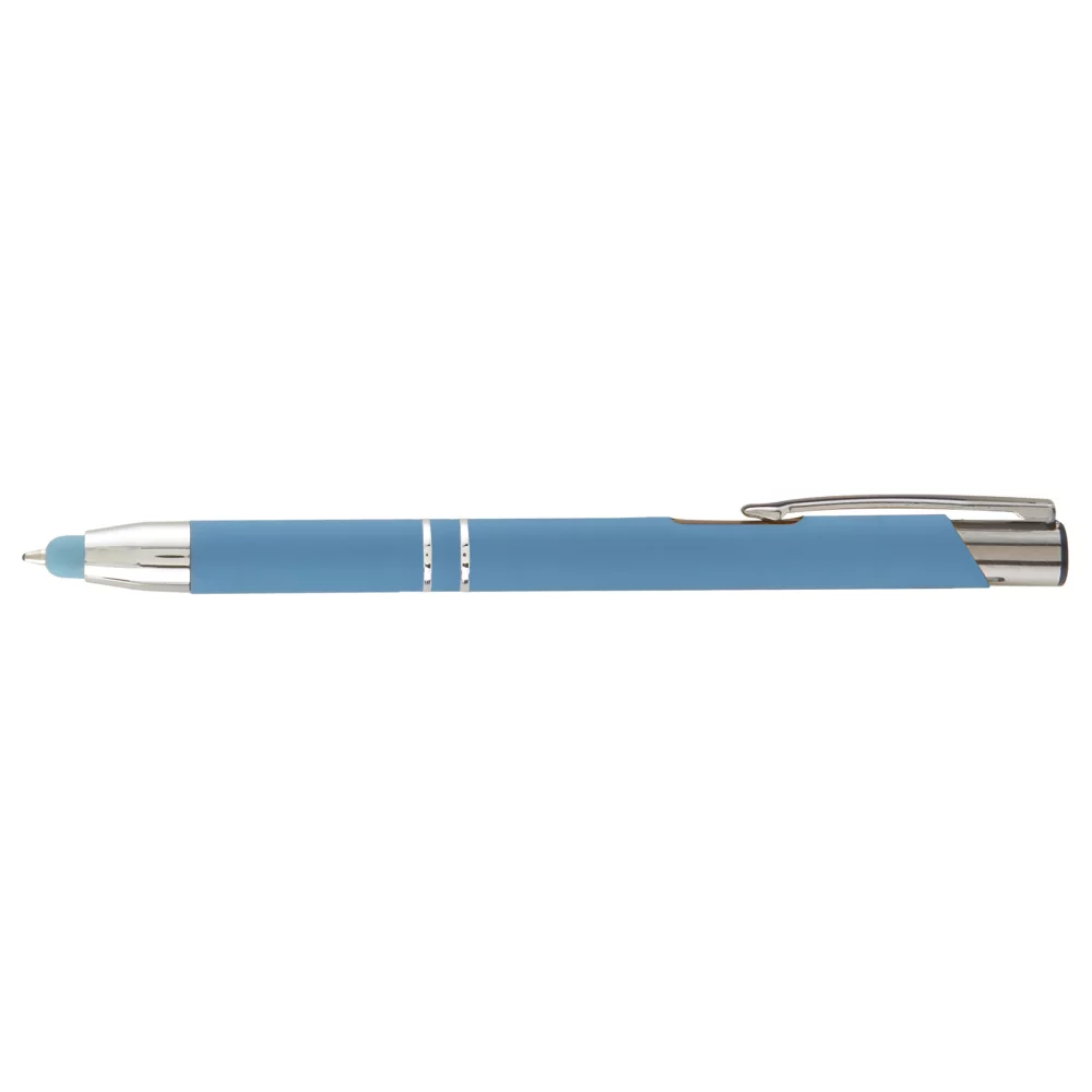 Stylo Tres-Chic Softy+ avec stylet - Gravure laser - Stylo en métal