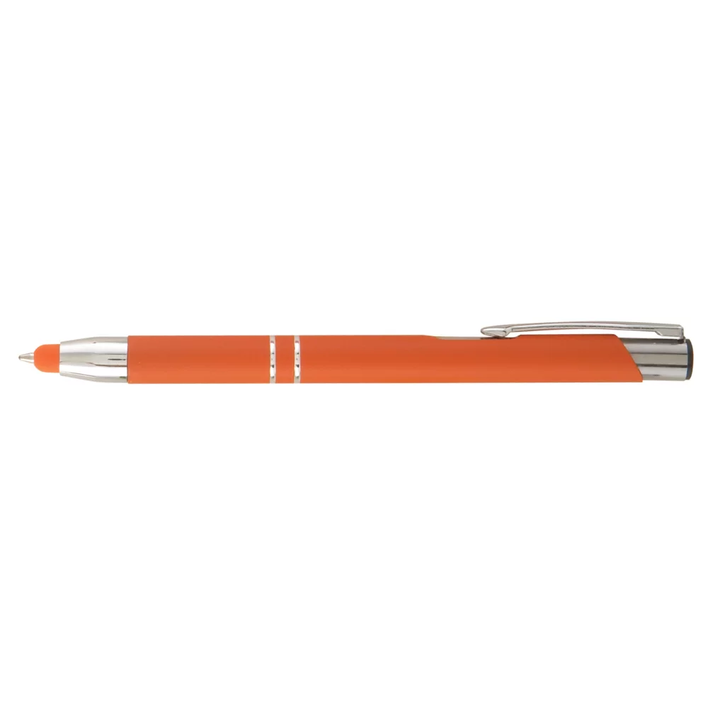 Stylo Tres-Chic Softy+ avec stylet - Gravure laser - Stylo en métal