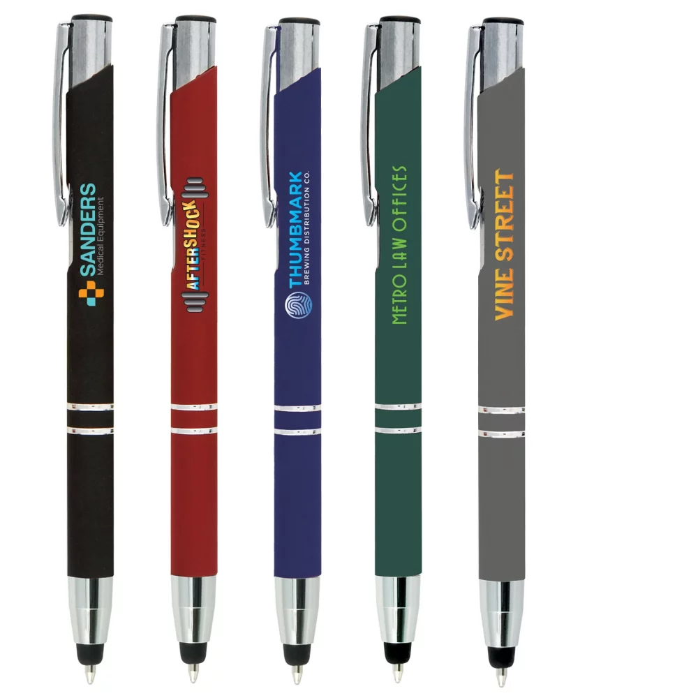 Stylo Tres-Chic Softy Stylus - ColorJet - Stylo Métal en Couleur Complète