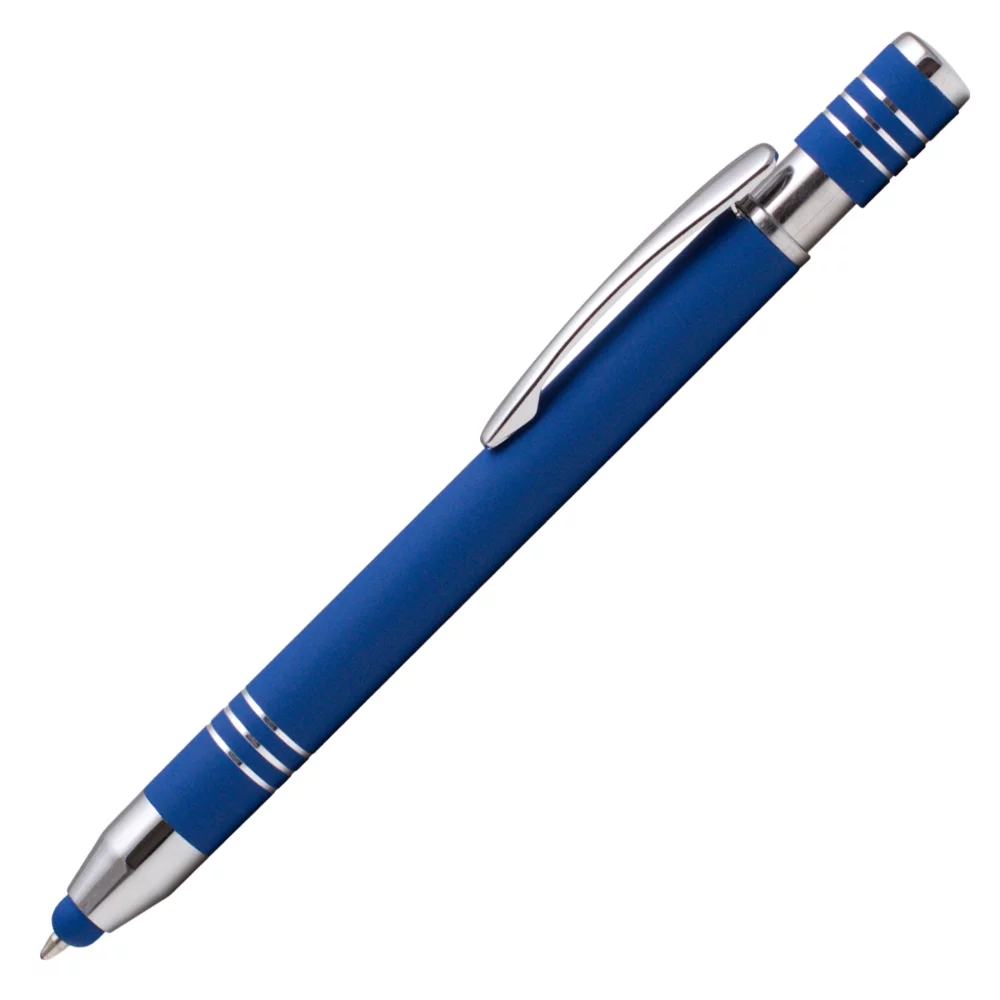 Marin Softy avec stylet - Gravure laser - Stylo en métal