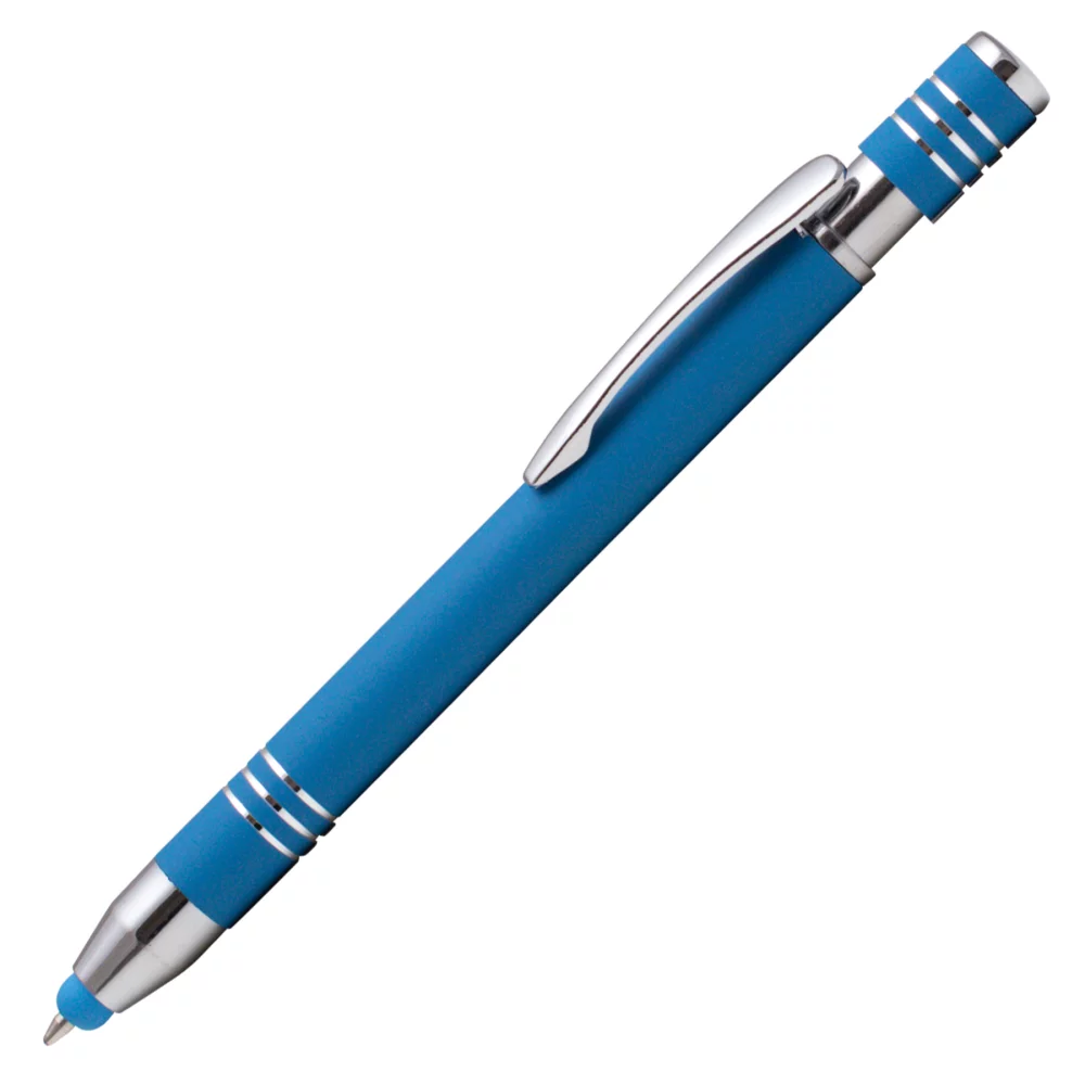 Marin Softy avec stylet - Gravure laser - Stylo en métal