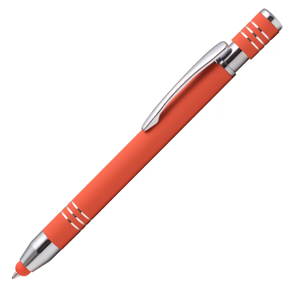 Marin Softy avec stylet - Gravure laser - Stylo en métal