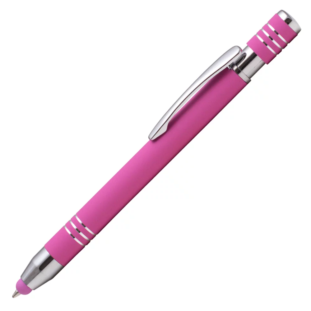 Marin Softy avec stylet - Gravure laser - Stylo en métal