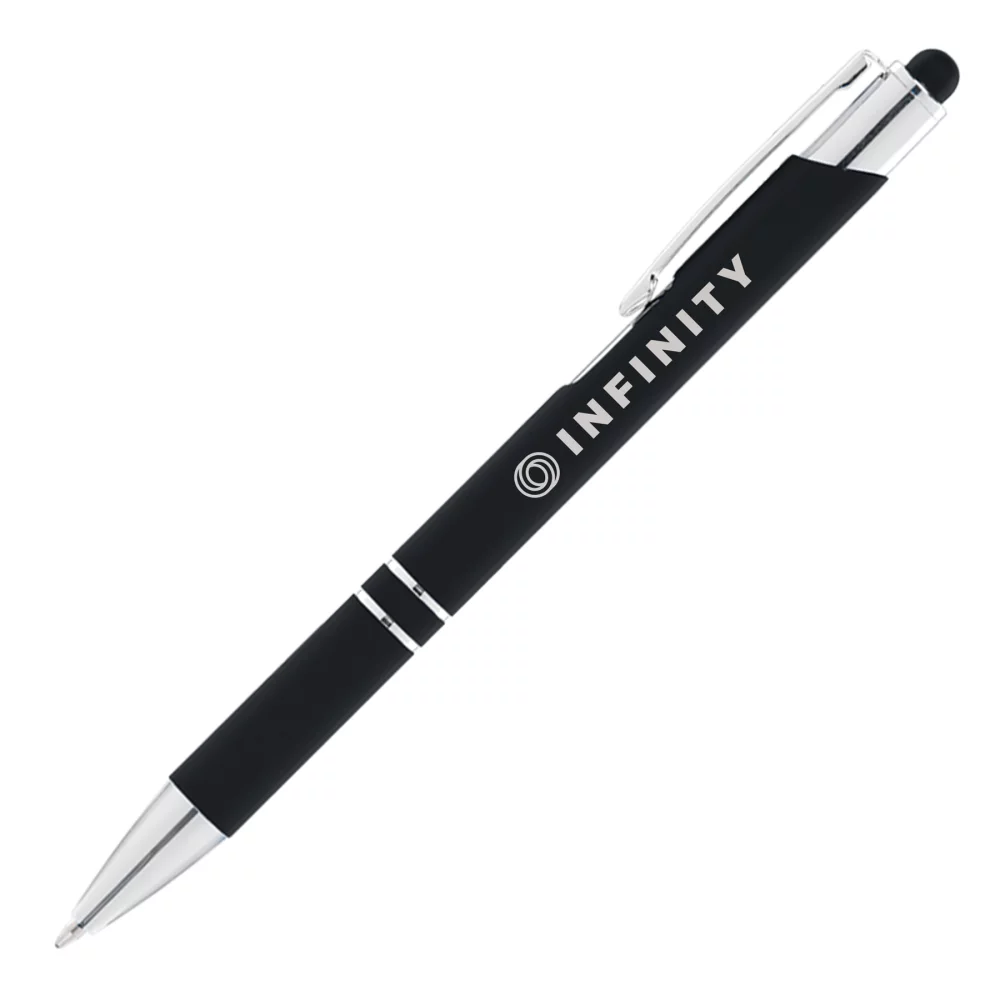 Stylo Tres-Chic Softy avec embout stylet - Laser