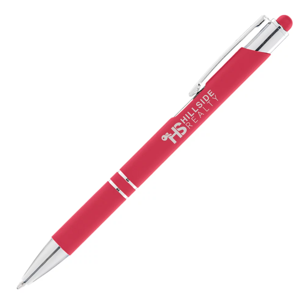 Stylo Tres-Chic Softy avec embout stylet - Laser