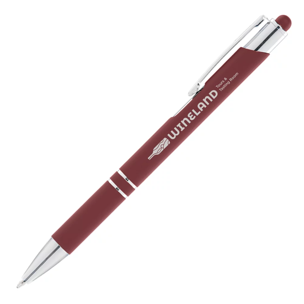 Stylo Tres-Chic Softy avec embout stylet - Laser
