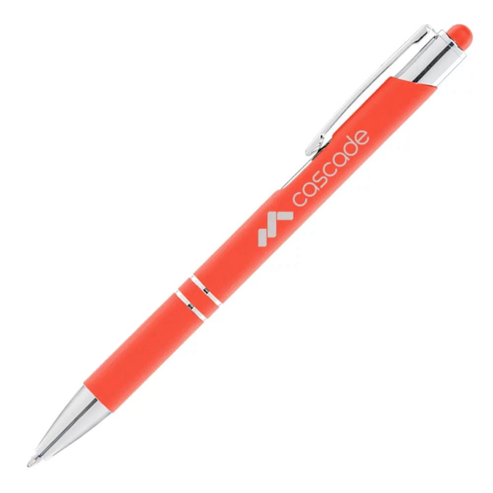 Stylo Tres-Chic Softy avec embout stylet - Laser